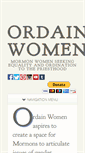 Mobile Screenshot of ordainwomen.org